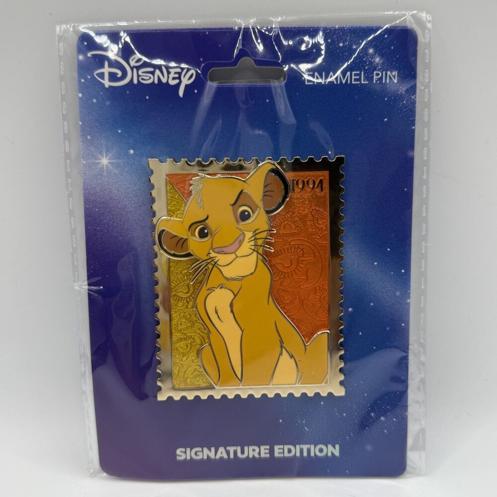 Pink a la Mode x Disney Royal Stamp Pin: Simba (LE 400)